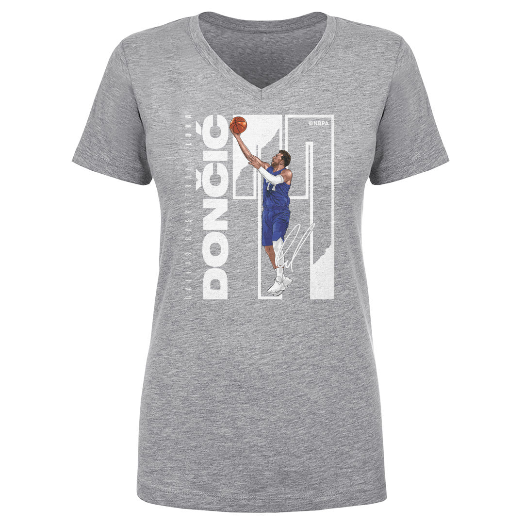 Luka Doncic Women&#39;s V-Neck T-Shirt | 500 LEVEL