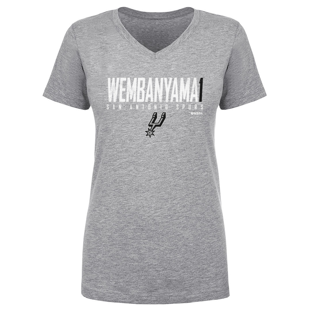 Victor Wembanyama Women&#39;s V-Neck T-Shirt | 500 LEVEL