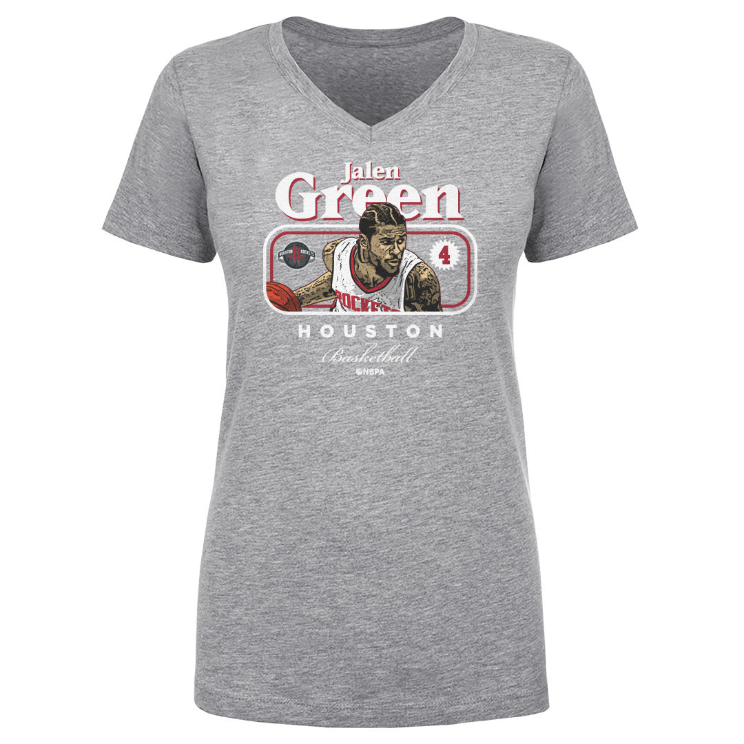 Jalen Green Women&#39;s V-Neck T-Shirt | 500 LEVEL