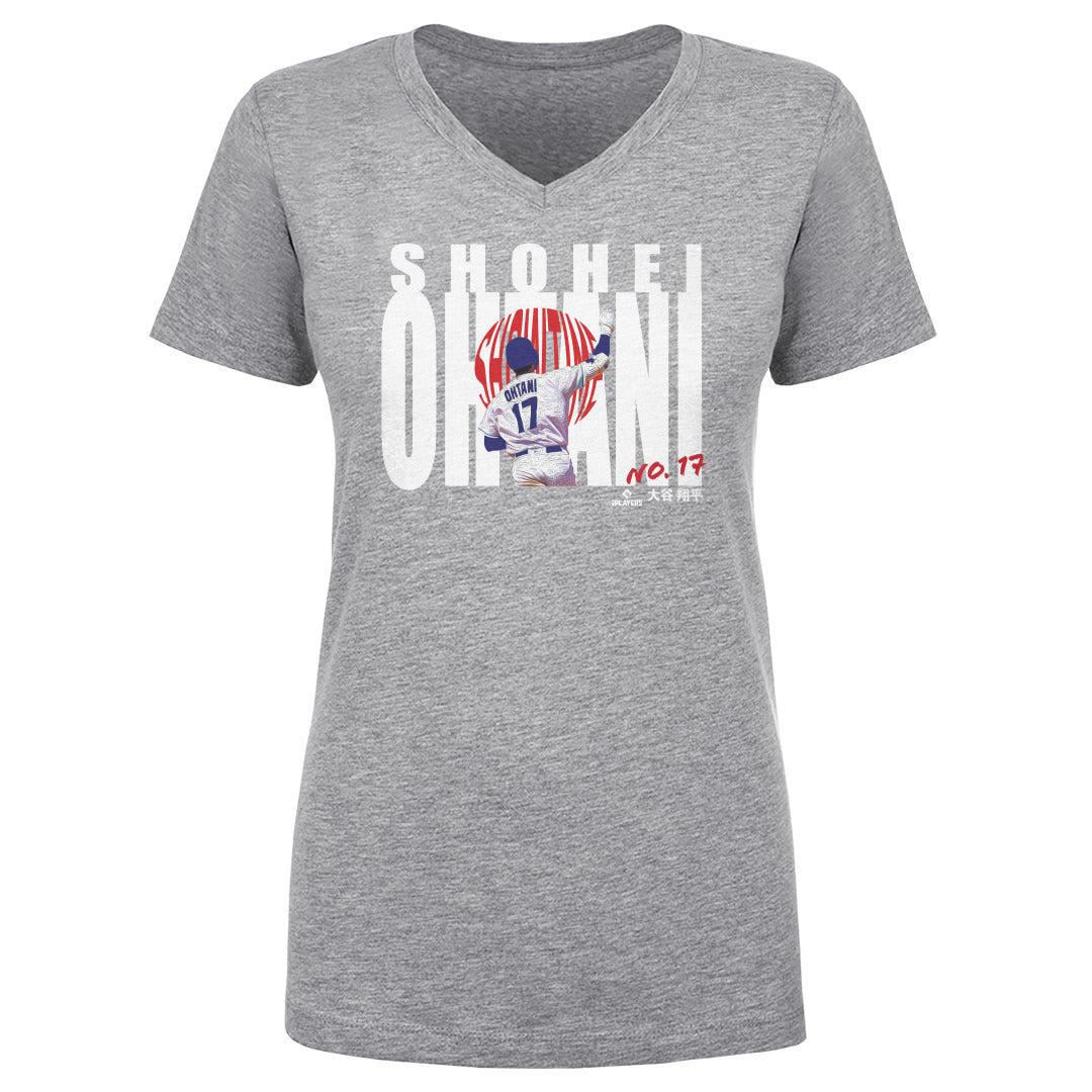 Shohei Ohtani Women&#39;s V-Neck T-Shirt | 500 LEVEL