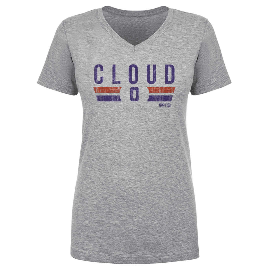 Natasha Cloud Women&#39;s V-Neck T-Shirt | 500 LEVEL