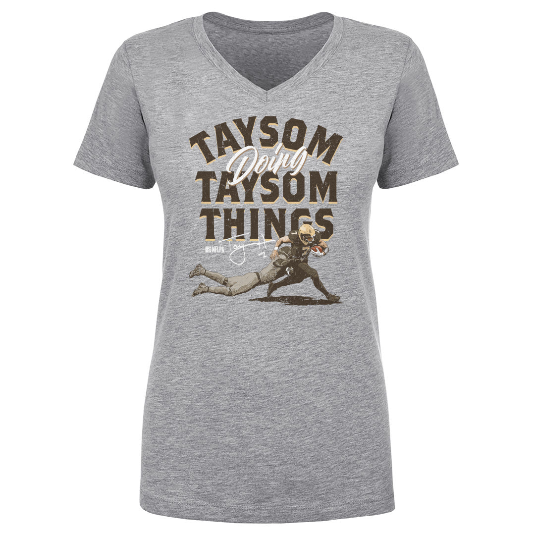 Taysom Hill Women&#39;s V-Neck T-Shirt | 500 LEVEL