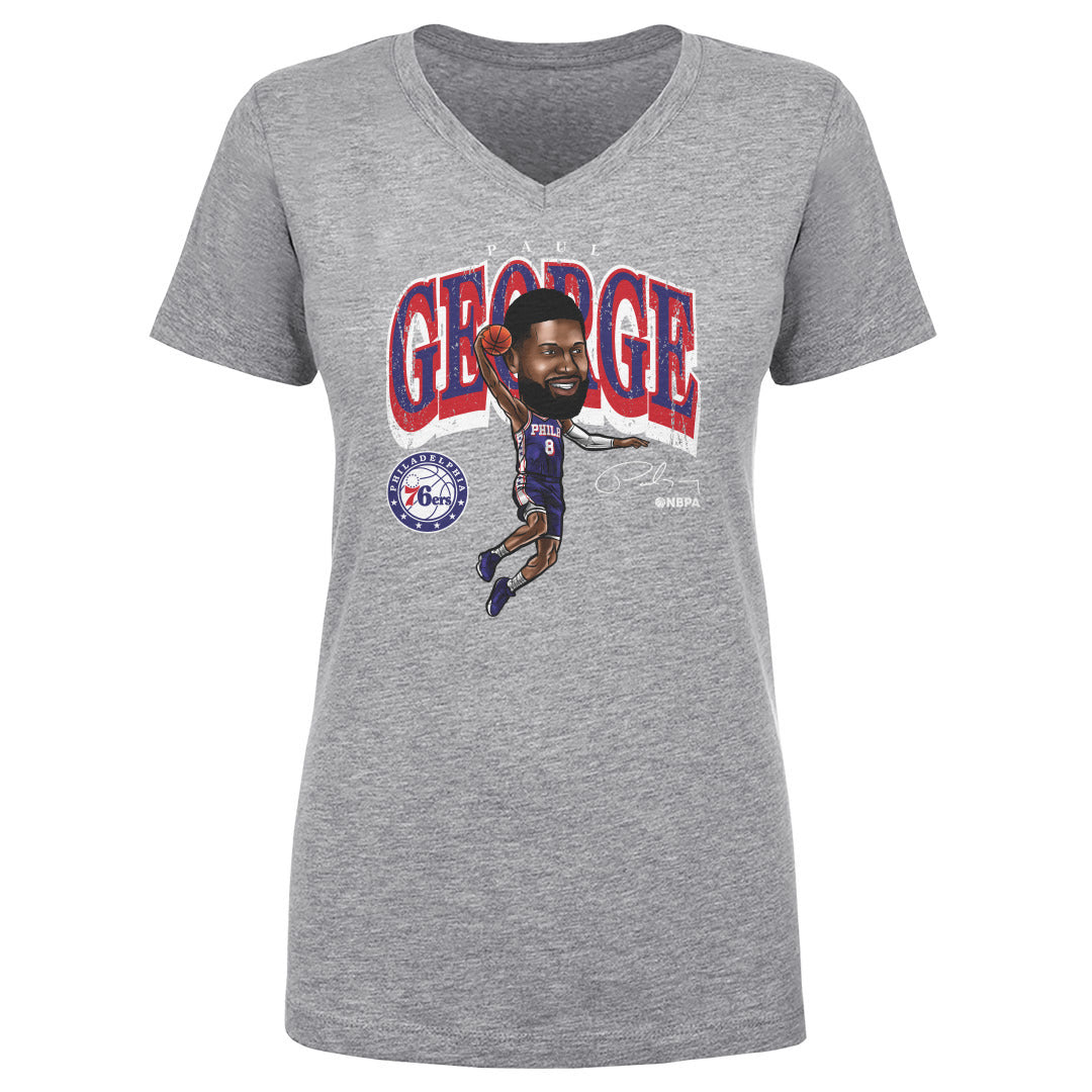 Paul George Women&#39;s V-Neck T-Shirt | 500 LEVEL