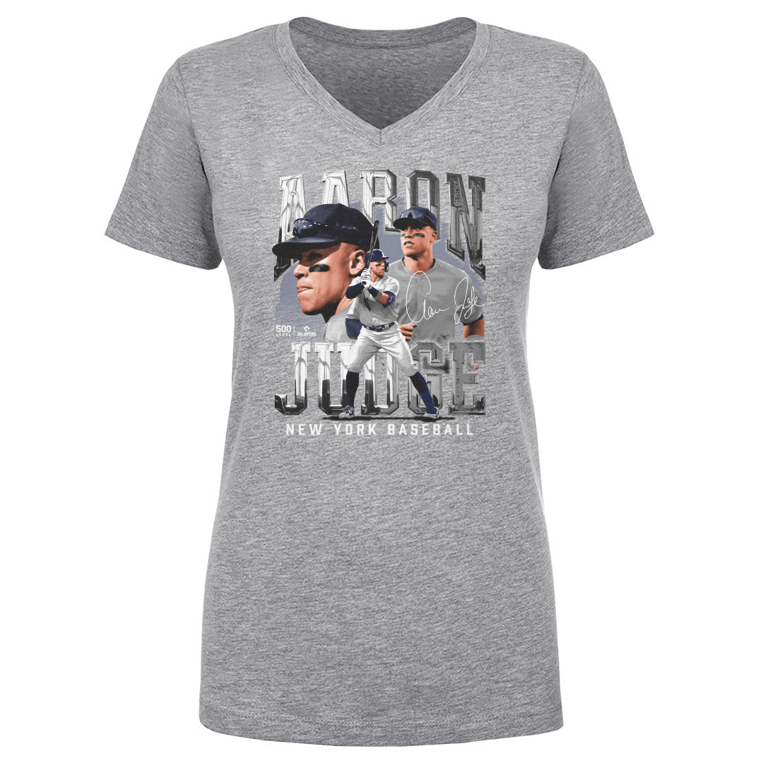 Aaron Judge Women&#39;s V-Neck T-Shirt | 500 LEVEL