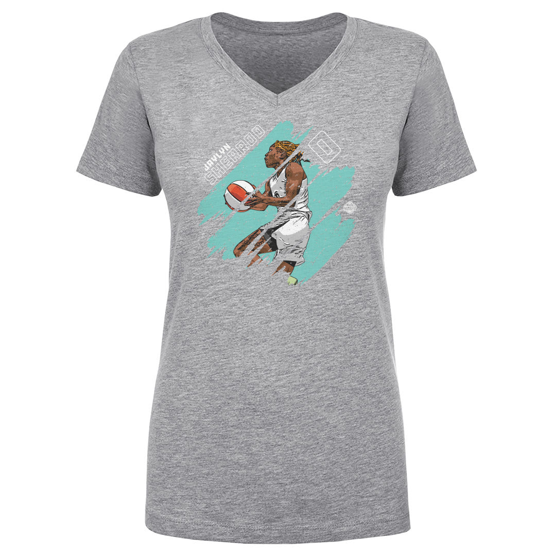 Jaylyn Sherrod Women&#39;s V-Neck T-Shirt | 500 LEVEL