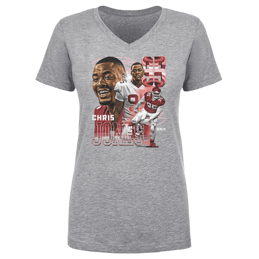 Chris Jones Women&#39;s V-Neck T-Shirt | 500 LEVEL