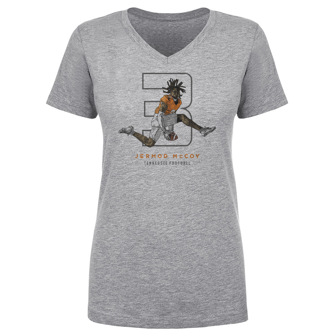 Jermod McCoy Women&#39;s V-Neck T-Shirt | 500 LEVEL