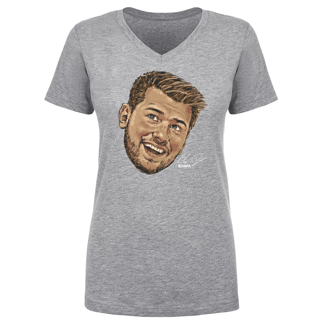 Luka Doncic Women&#39;s V-Neck T-Shirt | 500 LEVEL