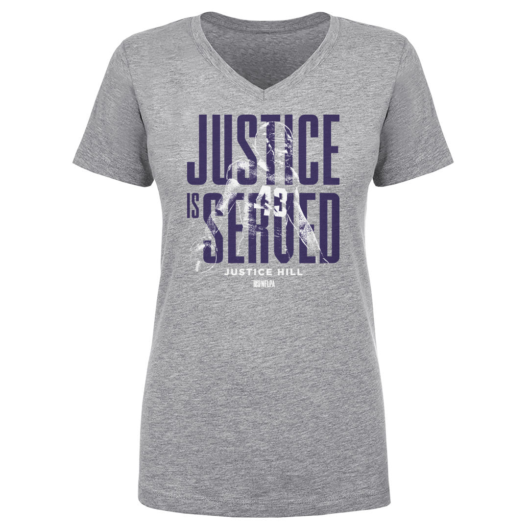 Justice Hill Women&#39;s V-Neck T-Shirt | 500 LEVEL