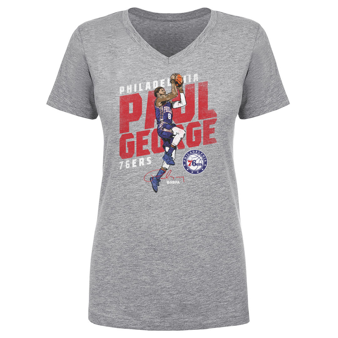 Paul George Women&#39;s V-Neck T-Shirt | 500 LEVEL