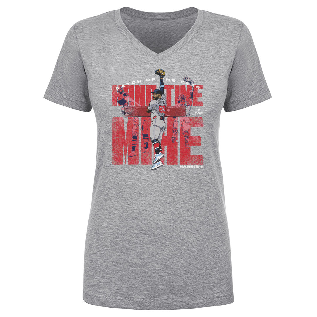 Michael Harris II Women&#39;s V-Neck T-Shirt | 500 LEVEL