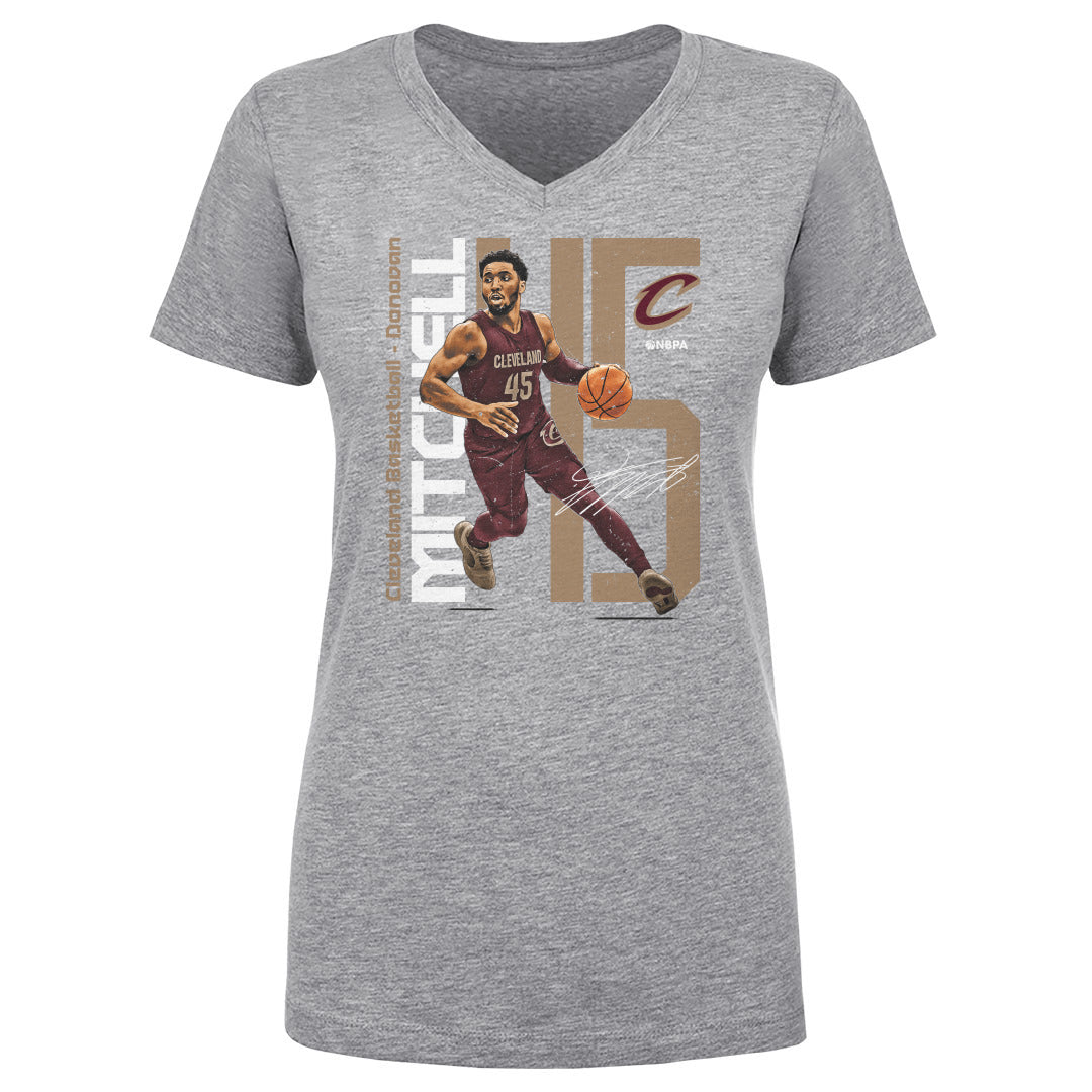 Donovan Mitchell Women&#39;s V-Neck T-Shirt | 500 LEVEL