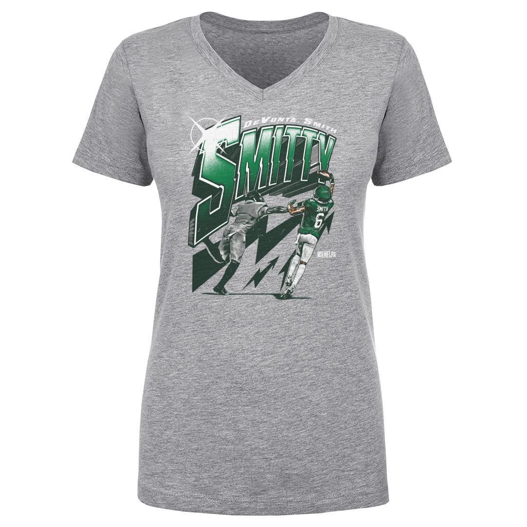 DeVonta Smith Women&#39;s V-Neck T-Shirt | 500 LEVEL