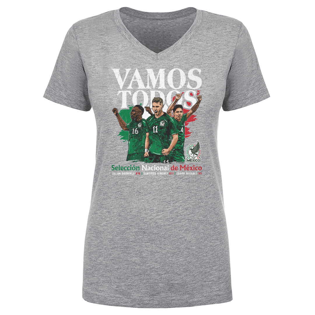 Mexico Women&#39;s V-Neck T-Shirt | 500 LEVEL