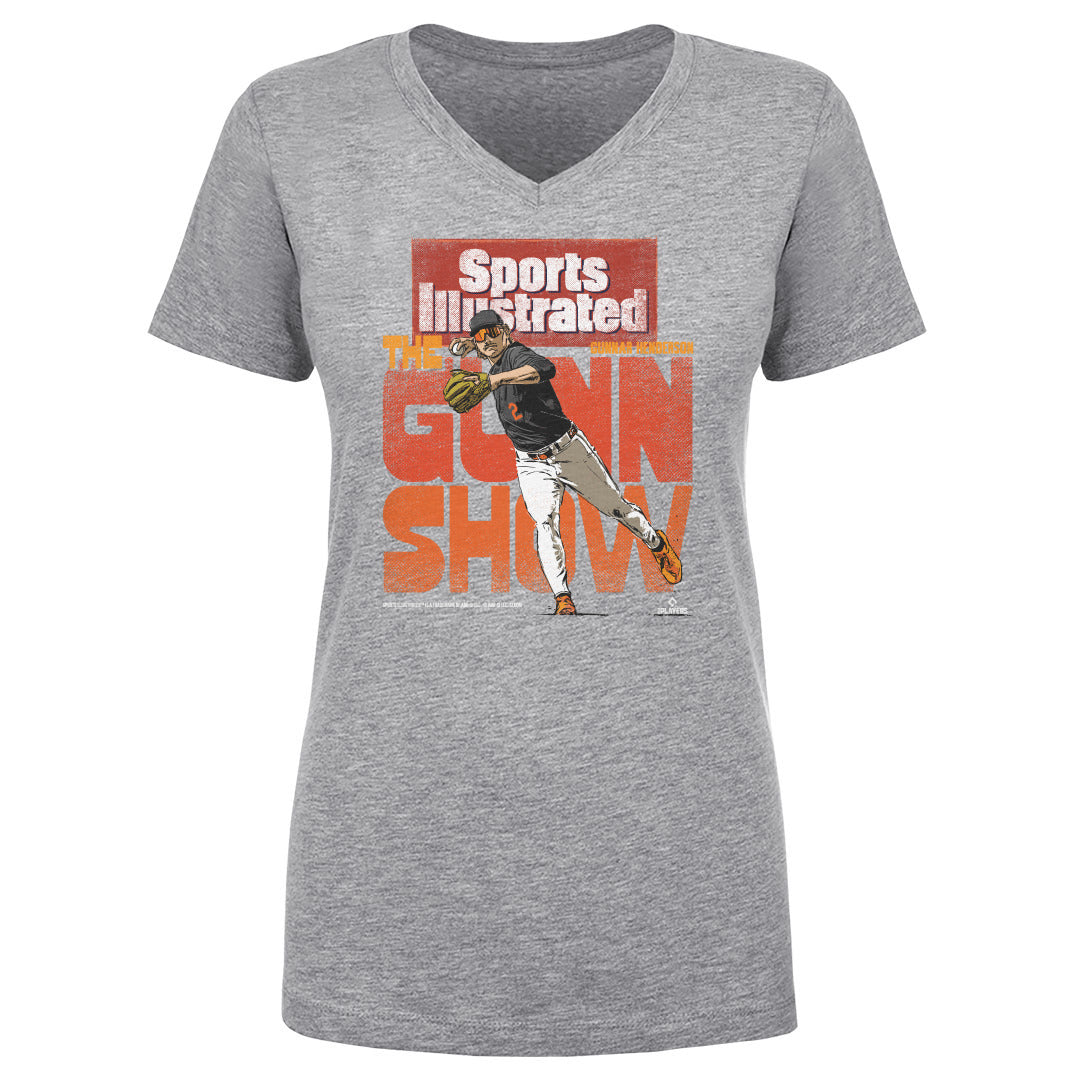 Gunnar Henderson Women&#39;s V-Neck T-Shirt | 500 LEVEL