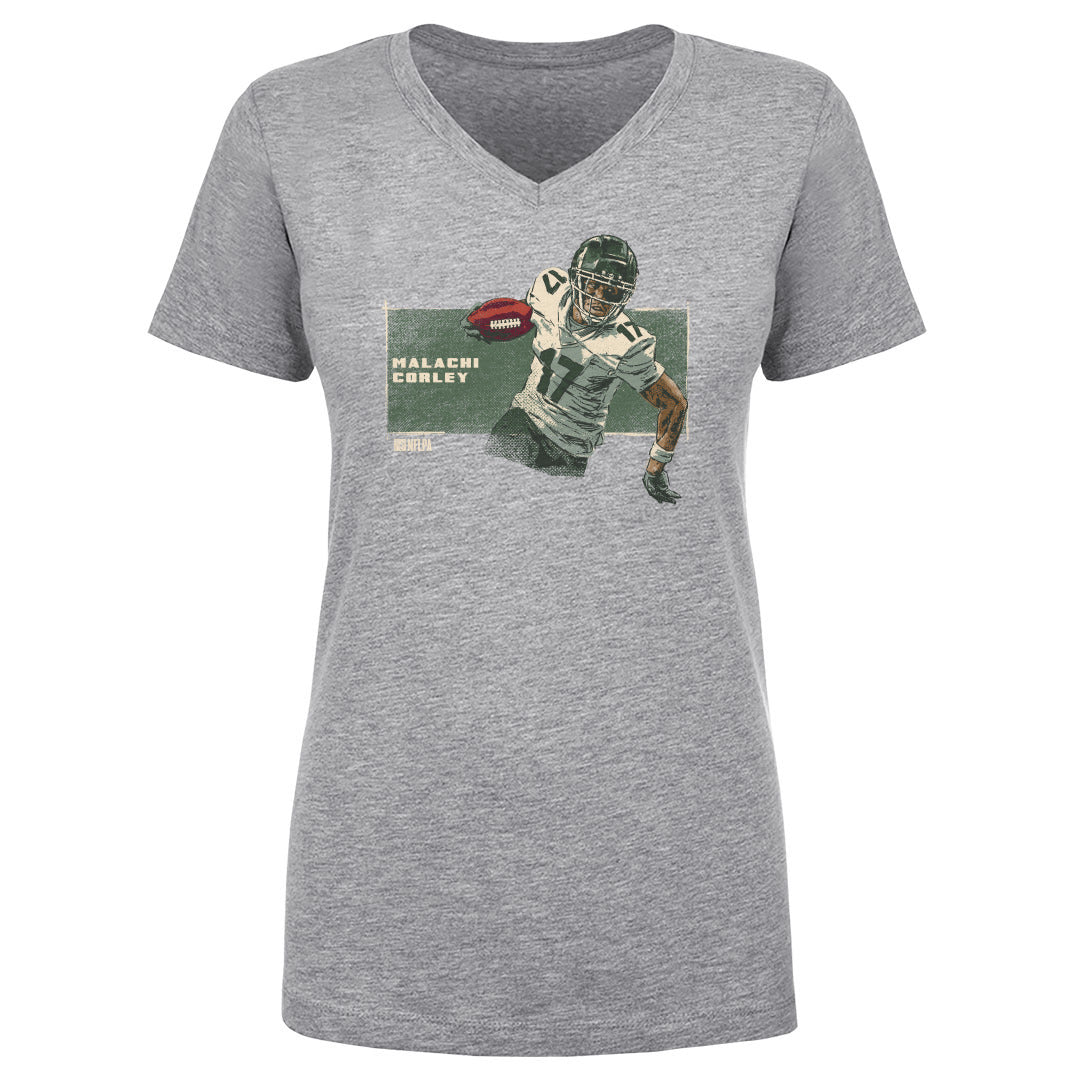 Malachi Corley Women&#39;s V-Neck T-Shirt | 500 LEVEL