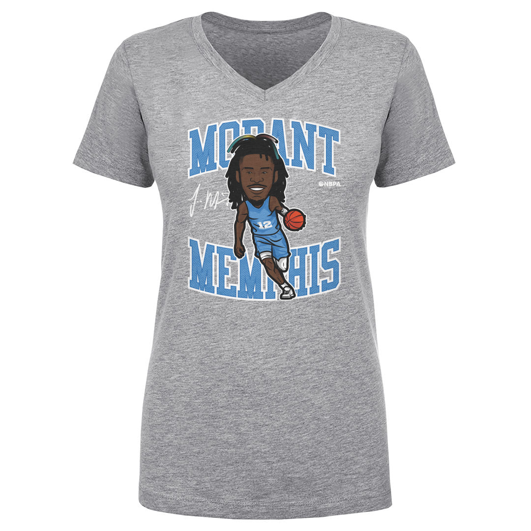 Ja Morant Women&#39;s V-Neck T-Shirt | 500 LEVEL