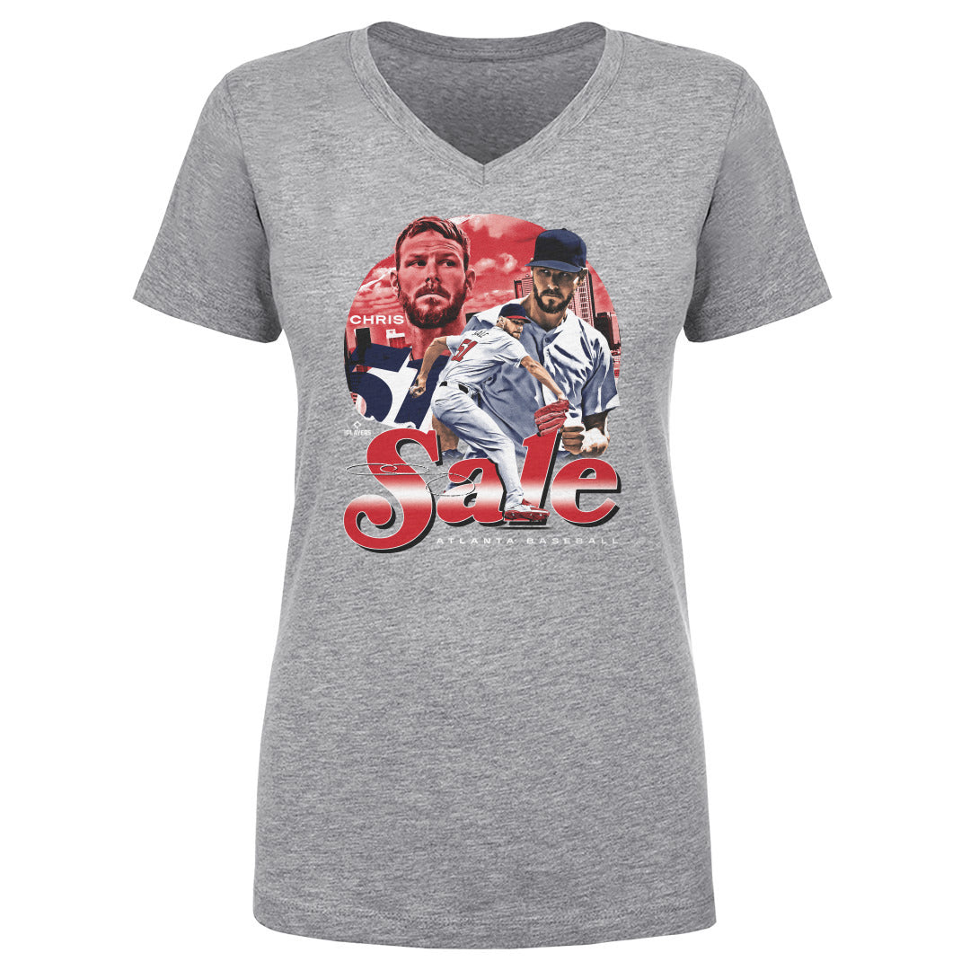 Chris Sale Women&#39;s V-Neck T-Shirt | 500 LEVEL