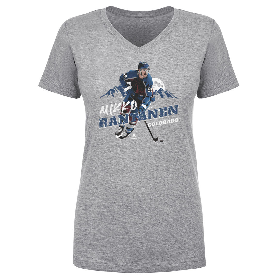 Mikko Rantanen Women&#39;s V-Neck T-Shirt | 500 LEVEL