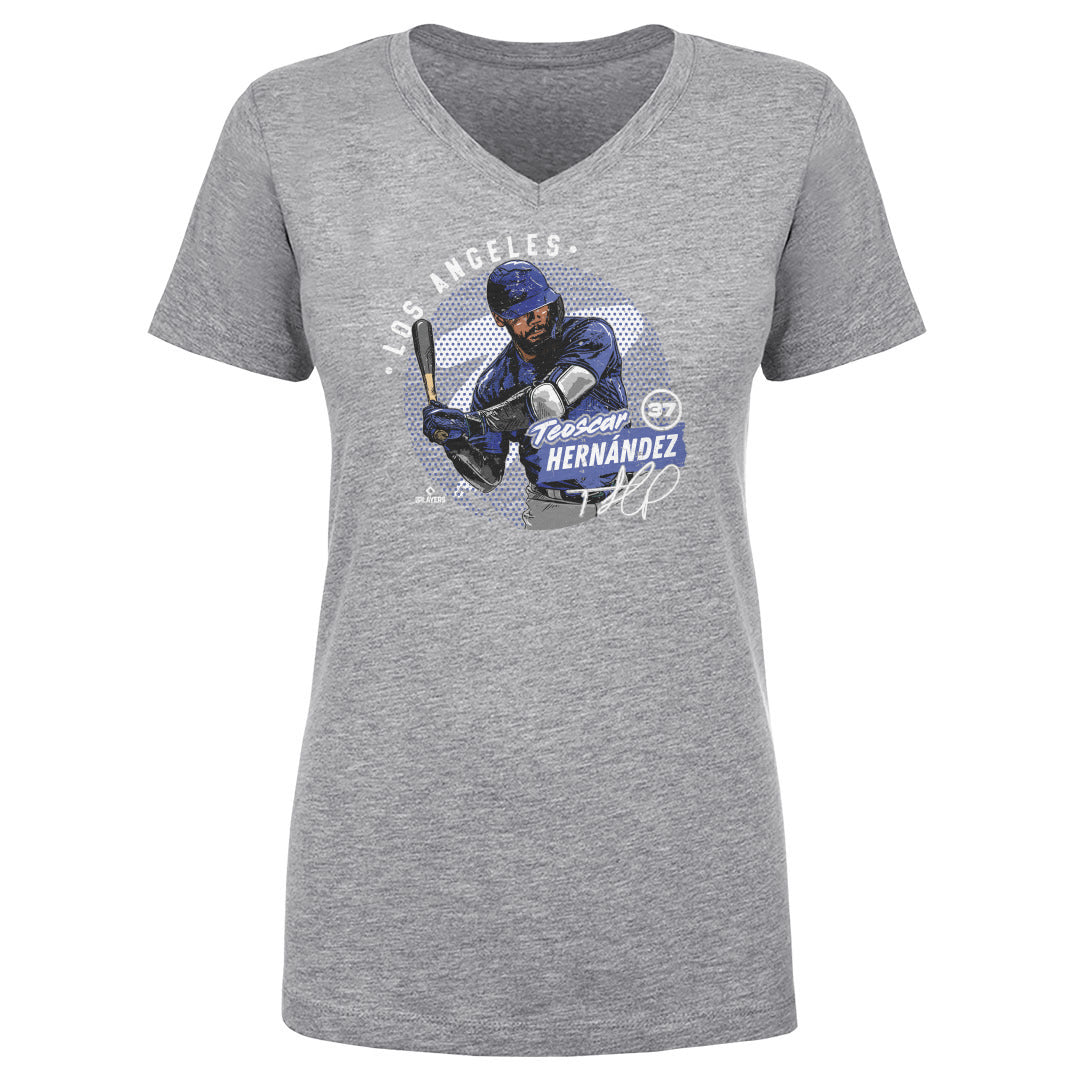 Teoscar Hernandez Women&#39;s V-Neck T-Shirt | 500 LEVEL