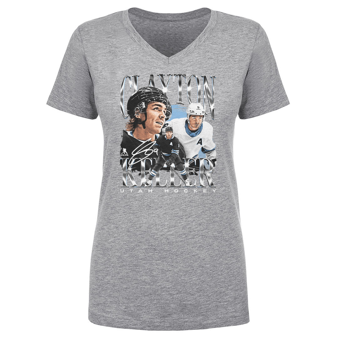 Clayton Keller Women&#39;s V-Neck T-Shirt | 500 LEVEL