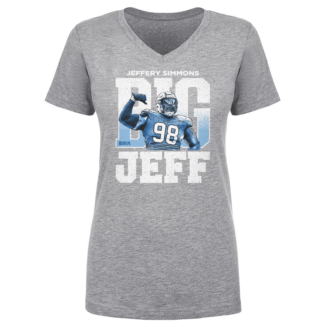 Jeffery Simmons Women&#39;s V-Neck T-Shirt | 500 LEVEL