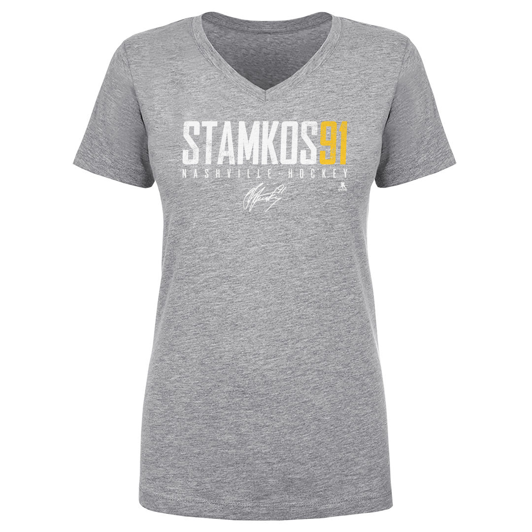 Steven Stamkos Women&#39;s V-Neck T-Shirt | 500 LEVEL