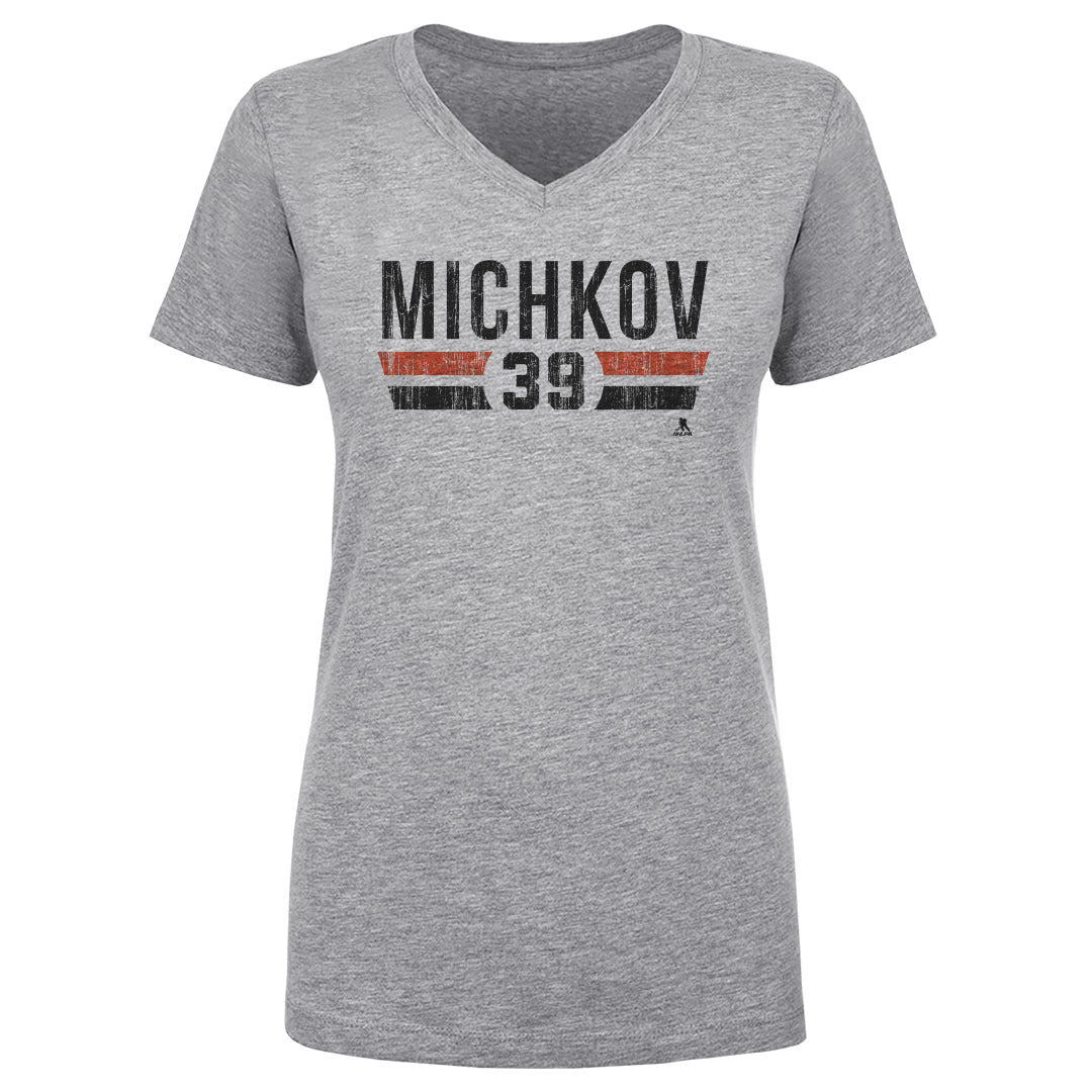 Matvei Michkov Women&#39;s V-Neck T-Shirt | 500 LEVEL