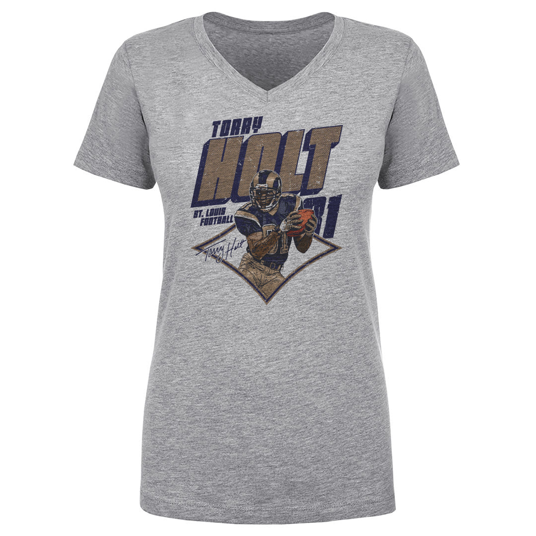 Torry Holt Women&#39;s V-Neck T-Shirt | 500 LEVEL