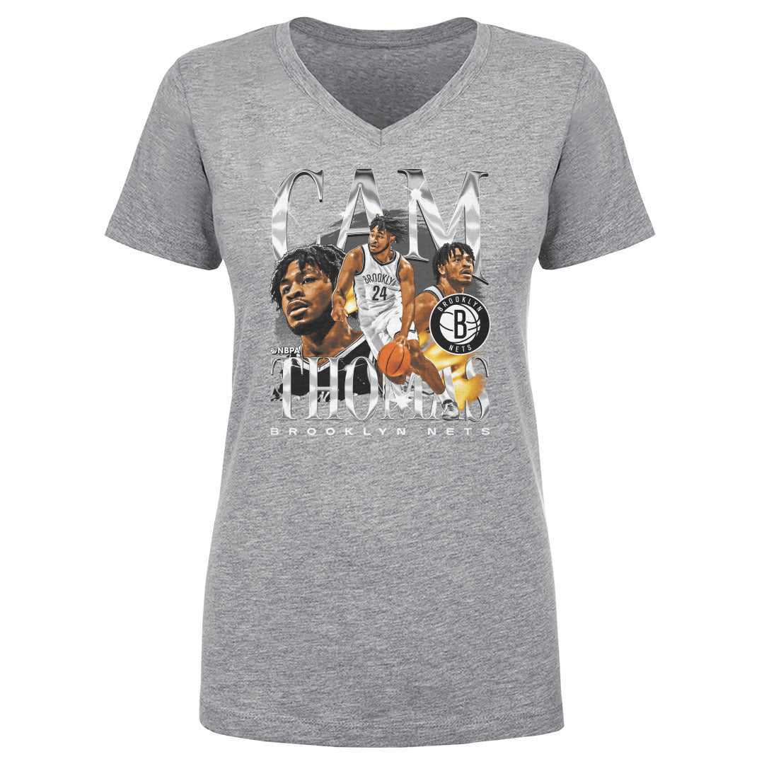 Cam Thomas Women&#39;s V-Neck T-Shirt | 500 LEVEL