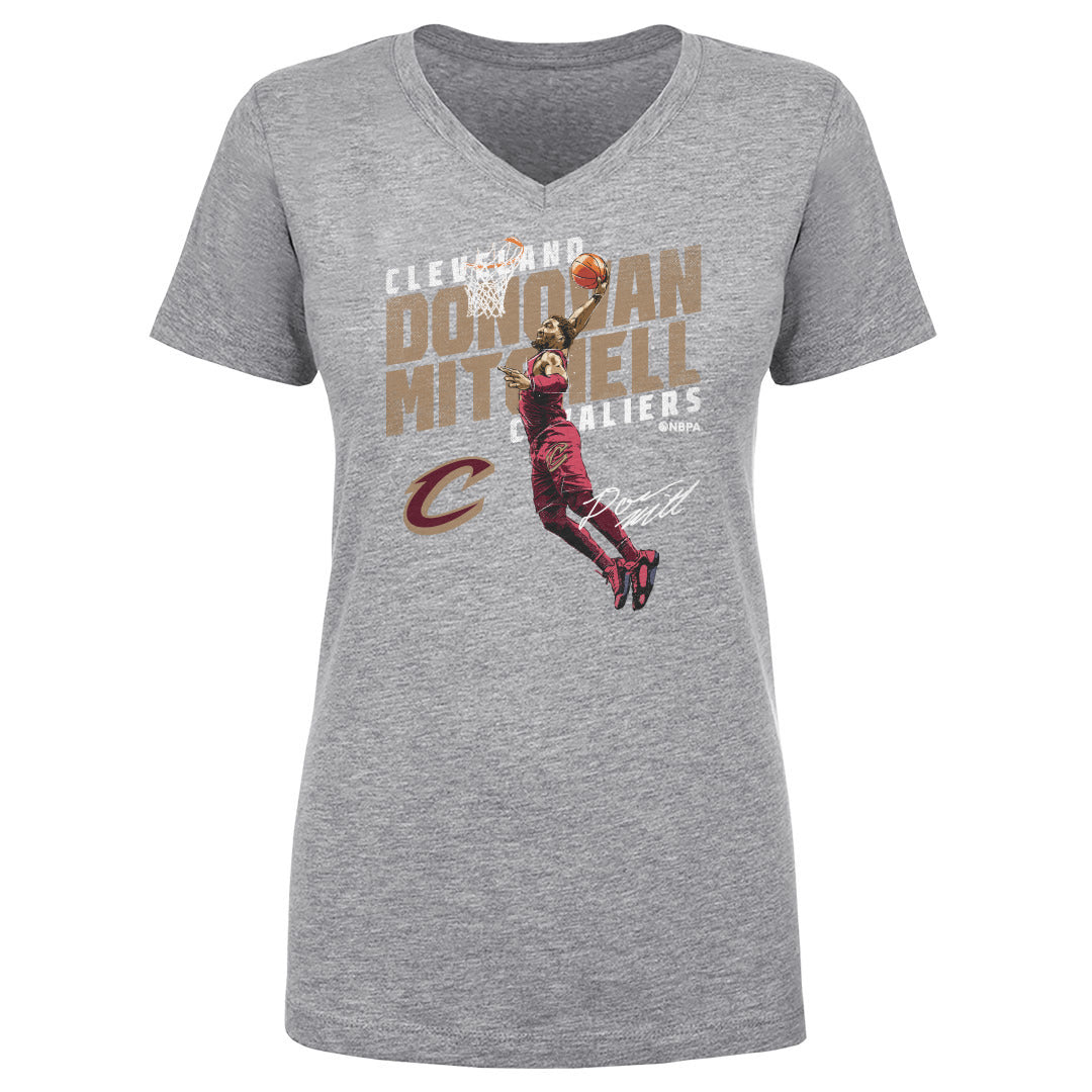 Donovan Mitchell Women&#39;s V-Neck T-Shirt | 500 LEVEL