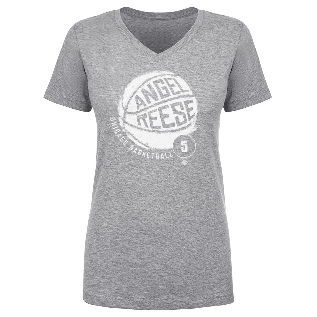 Angel Reese Women&#39;s V-Neck T-Shirt | 500 LEVEL