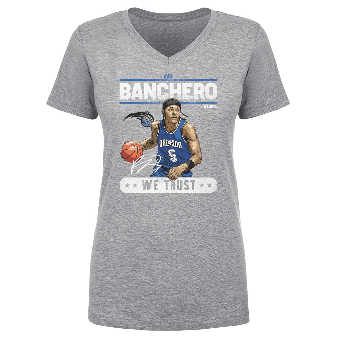 Paolo Banchero Women&#39;s V-Neck T-Shirt | 500 LEVEL