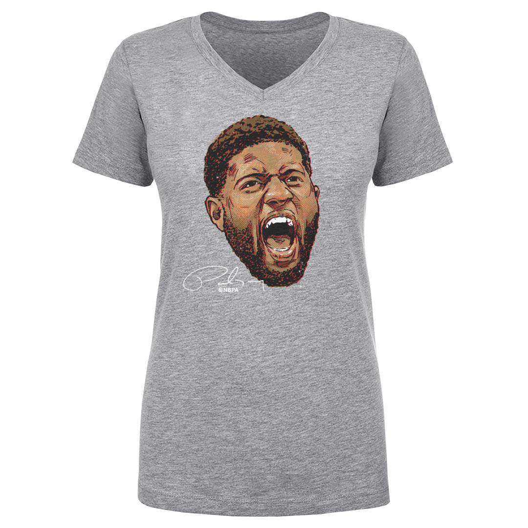 Paul George Women&#39;s V-Neck T-Shirt | 500 LEVEL