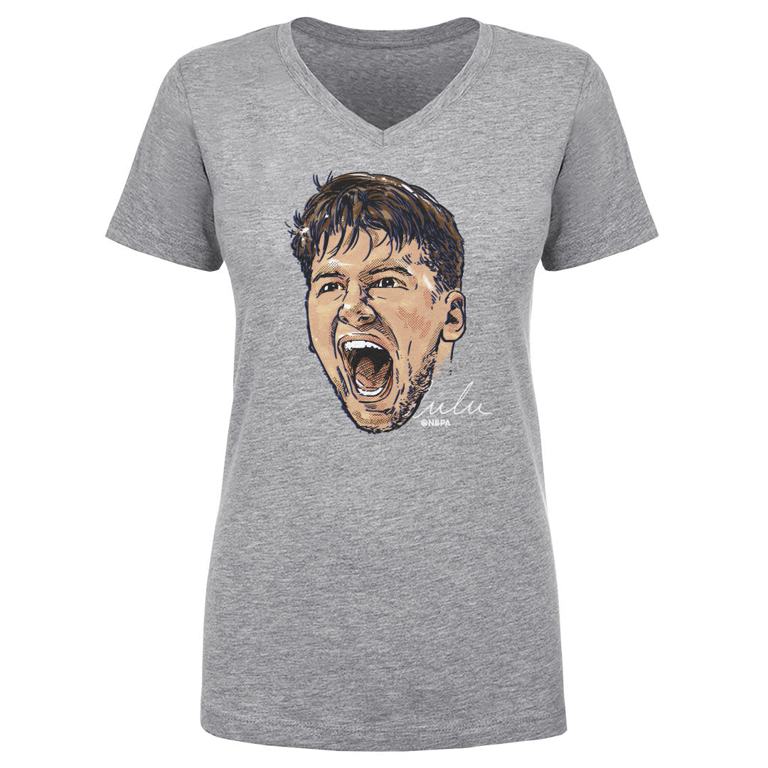 Luka Doncic Women&#39;s V-Neck T-Shirt | 500 LEVEL