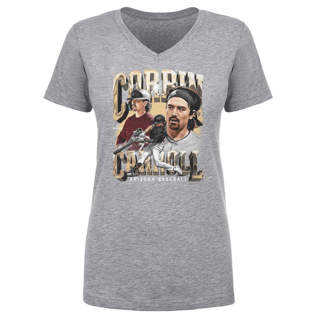 Corbin Carroll Women&#39;s V-Neck T-Shirt | 500 LEVEL