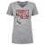 George Kittle Women's V-Neck T-Shirt | 500 LEVEL