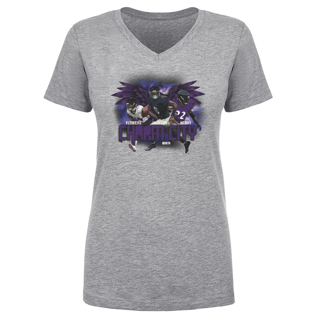 Baltimore Women&#39;s V-Neck T-Shirt | 500 LEVEL