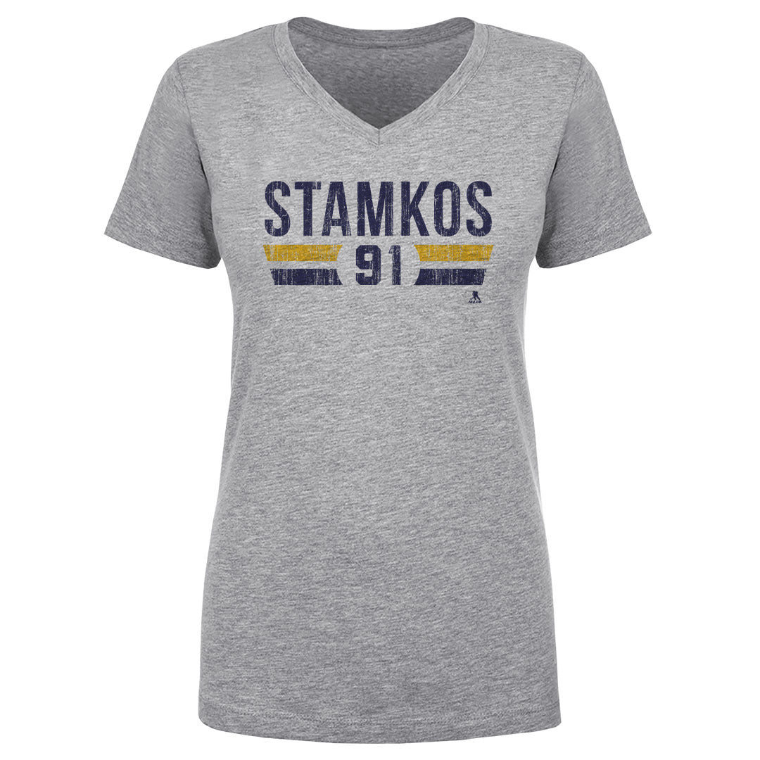 Steven Stamkos Women&#39;s V-Neck T-Shirt | 500 LEVEL