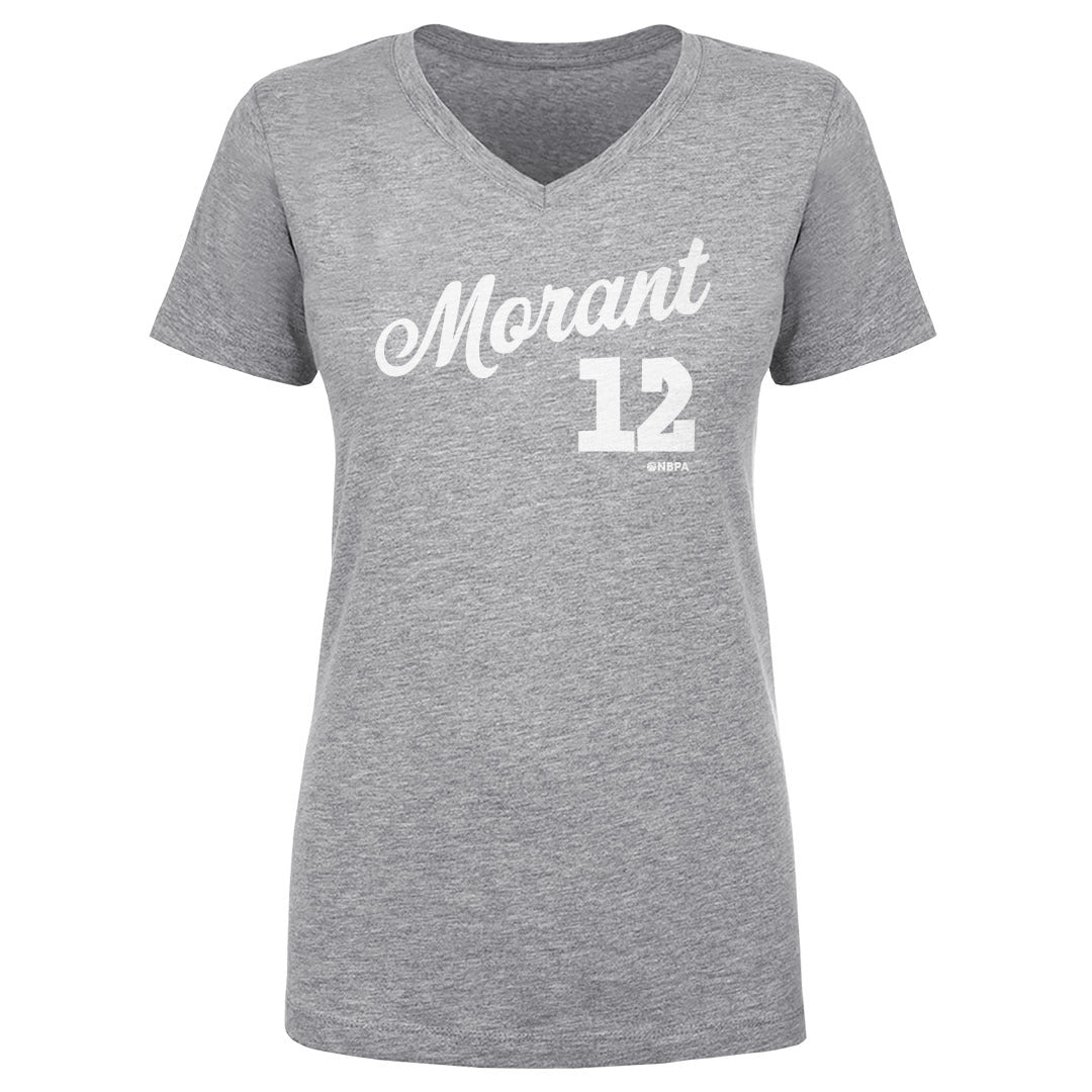 Ja Morant Women&#39;s V-Neck T-Shirt | 500 LEVEL