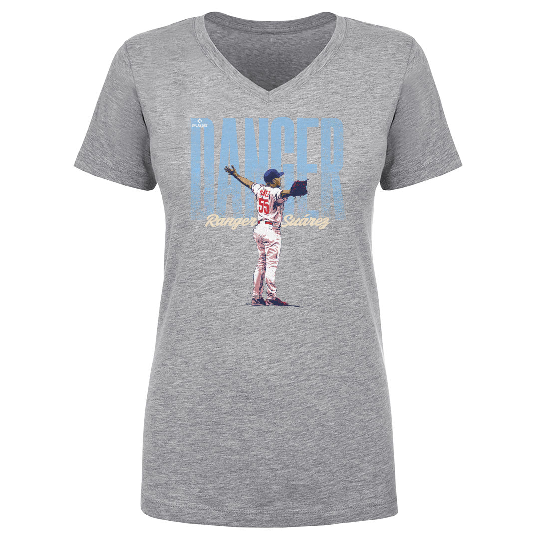 Ranger Suarez Women&#39;s V-Neck T-Shirt | 500 LEVEL