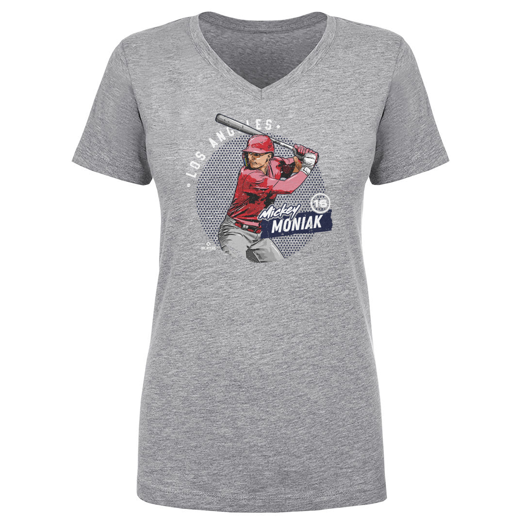 Mickey Moniak Women&#39;s V-Neck T-Shirt | 500 LEVEL