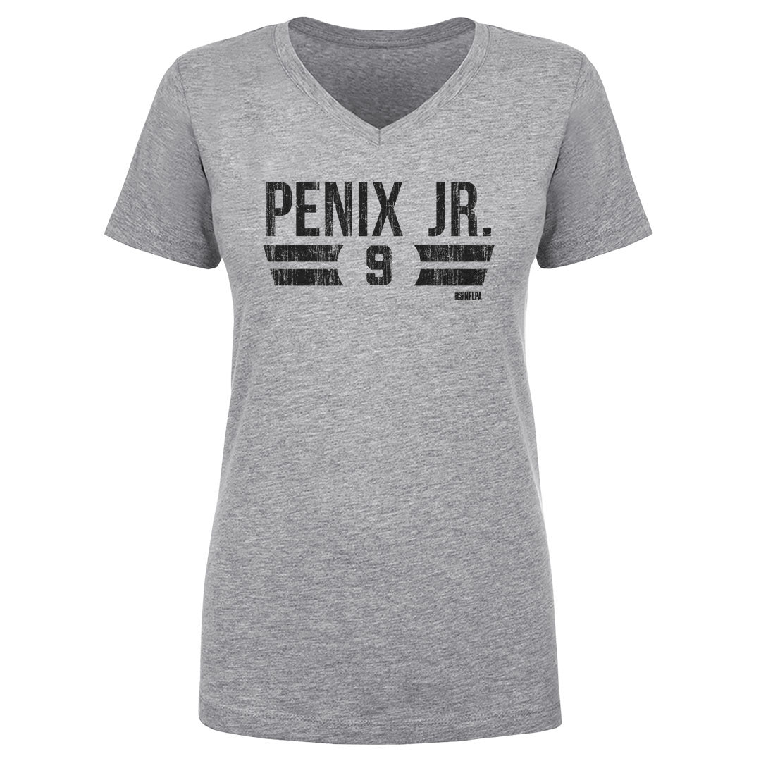 Michael Penix Jr. Women&#39;s V-Neck T-Shirt | 500 LEVEL