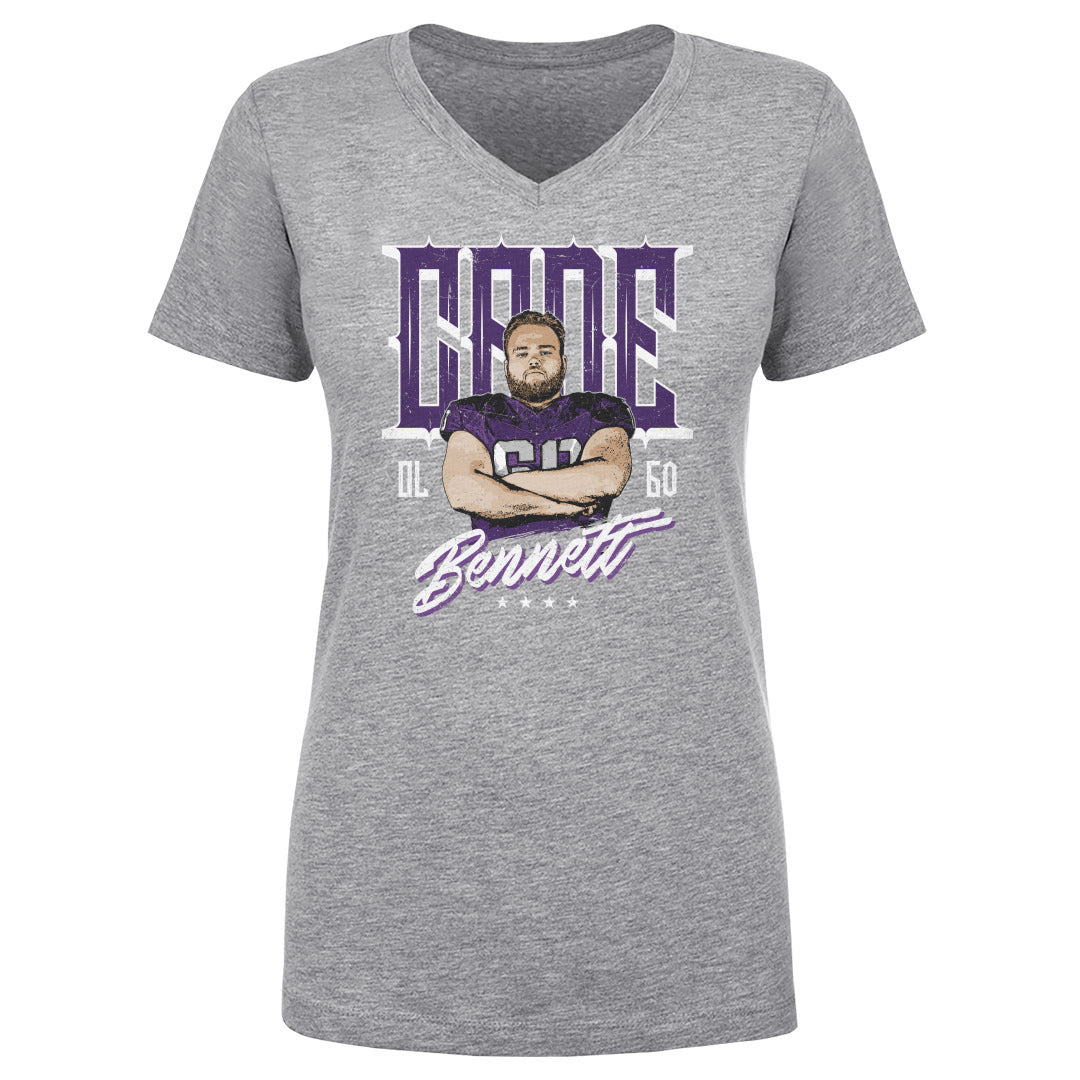 Cade Bennett Women&#39;s V-Neck T-Shirt | 500 LEVEL