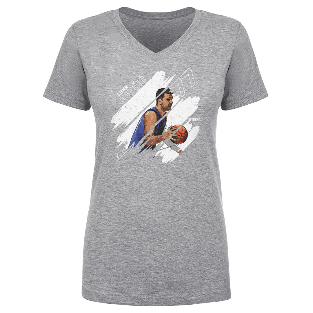 Luka Doncic Women&#39;s V-Neck T-Shirt | 500 LEVEL