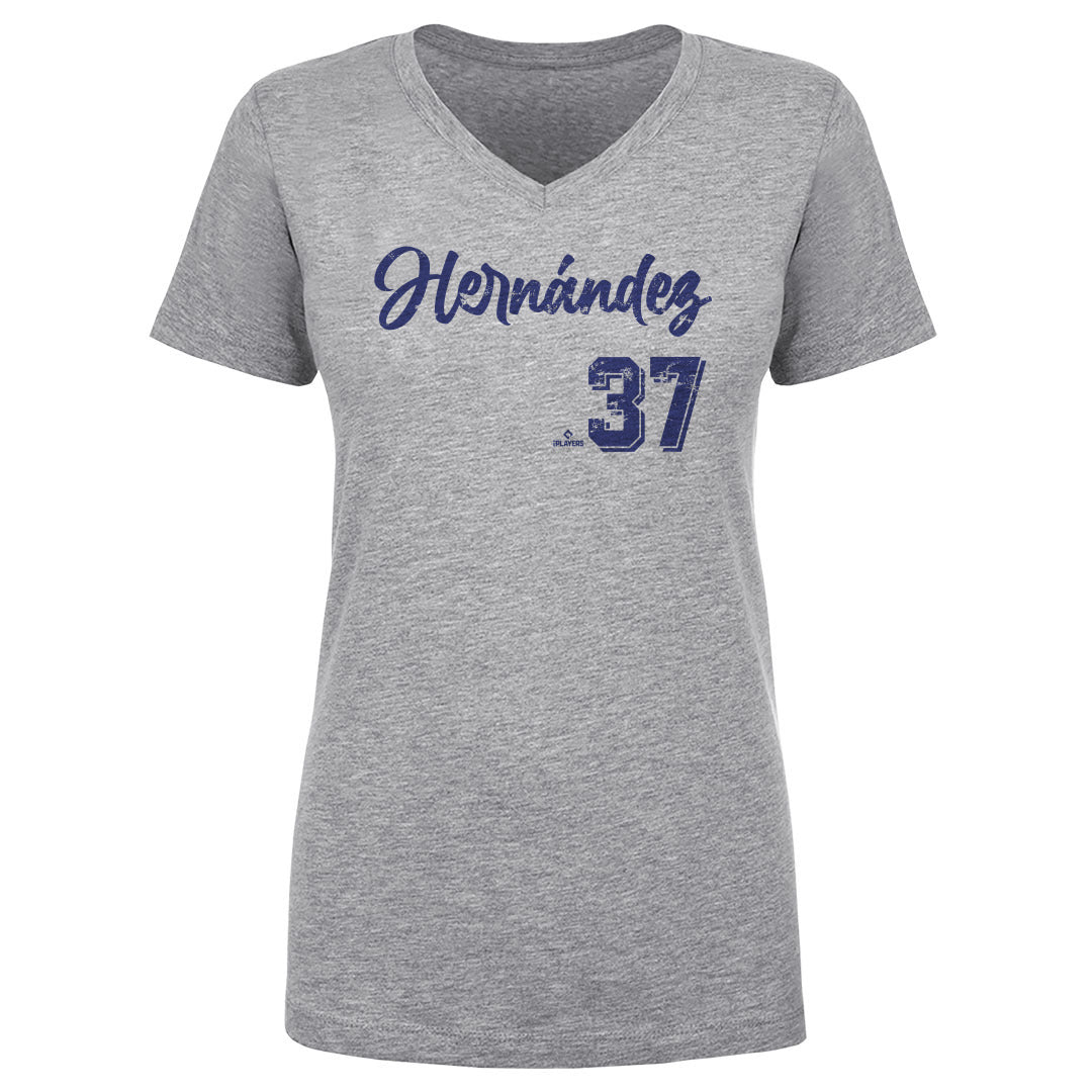 Teoscar Hernandez Women&#39;s V-Neck T-Shirt | 500 LEVEL