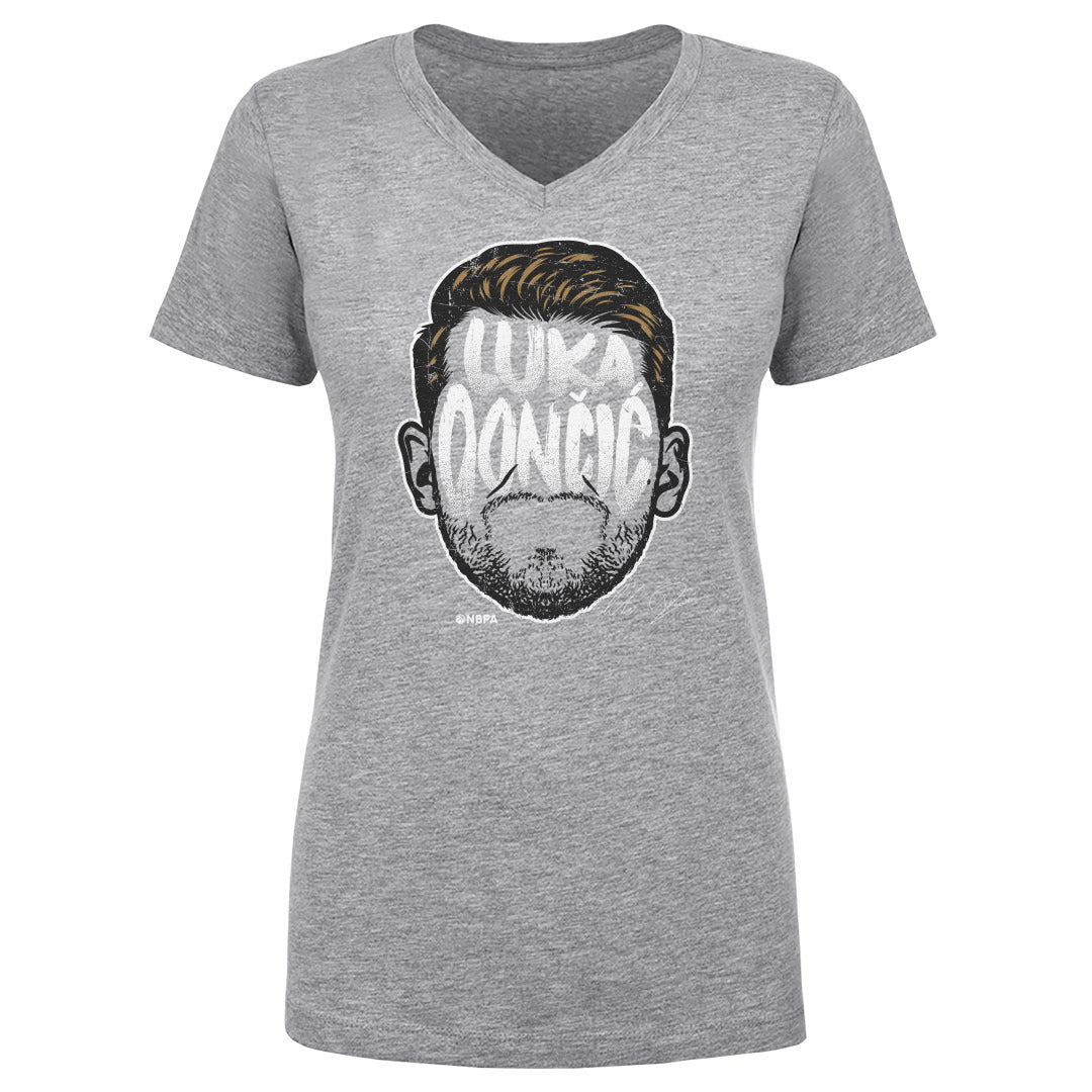 Luka Doncic Women&#39;s V-Neck T-Shirt | 500 LEVEL