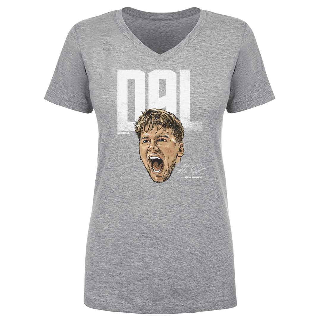 Luka Doncic Women&#39;s V-Neck T-Shirt | 500 LEVEL