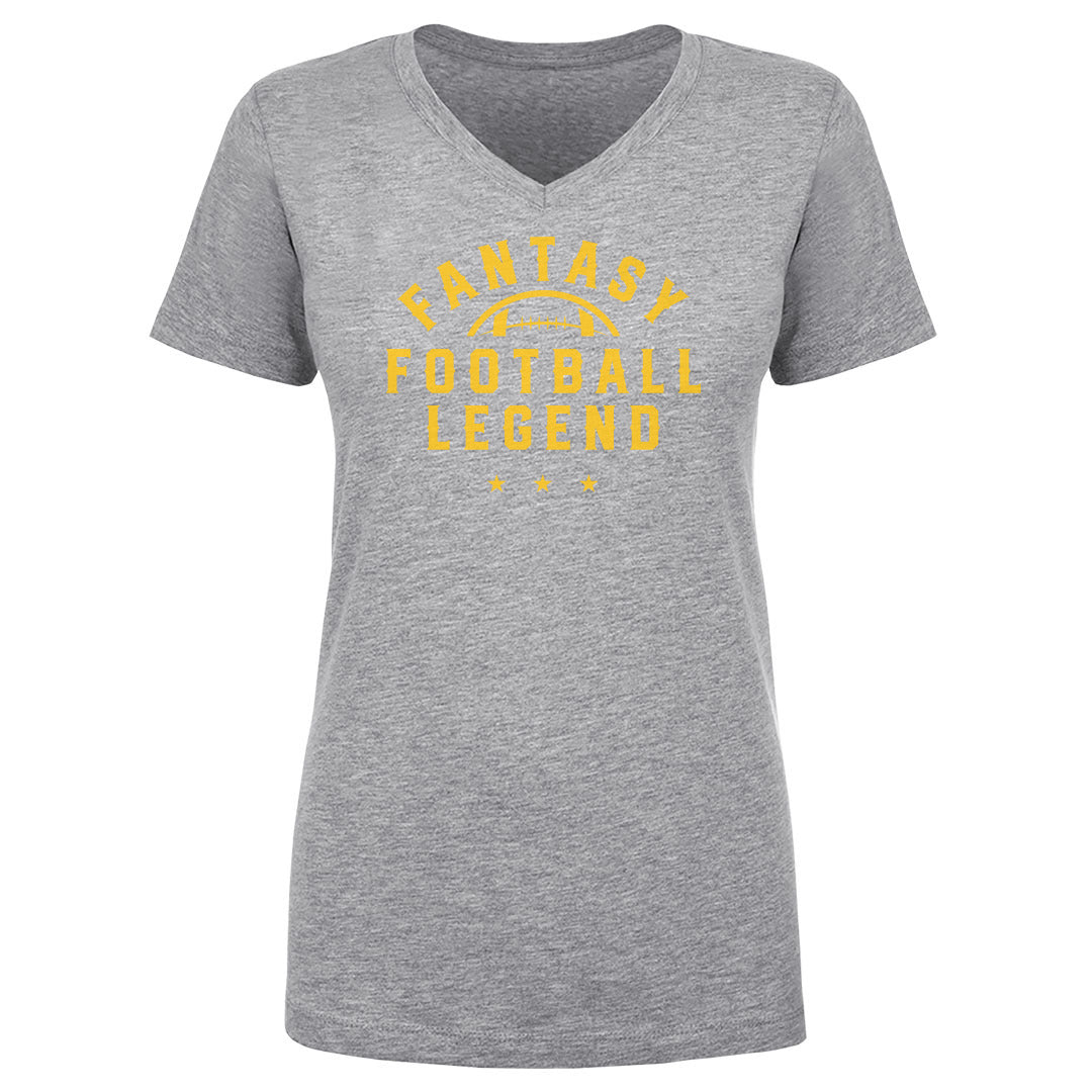 Fantasy Football Women&#39;s V-Neck T-Shirt | 500 LEVEL