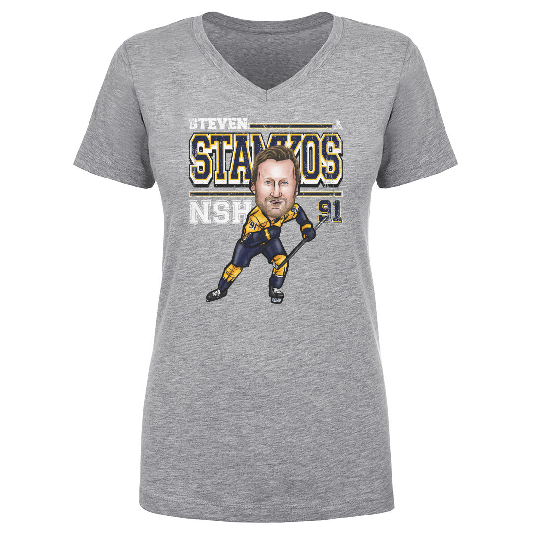 Steven Stamkos Women&#39;s V-Neck T-Shirt | 500 LEVEL